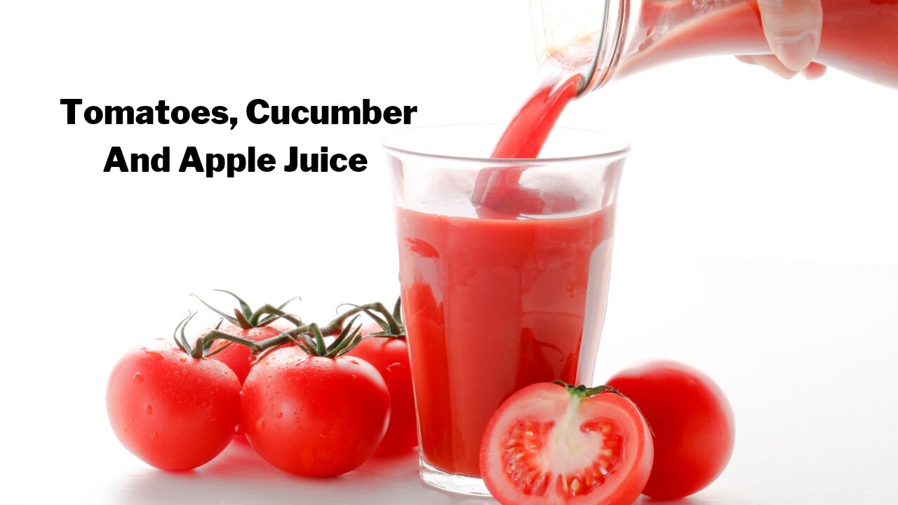 Refreshing Summer Drink: Tomatoes, Cucumber, and Apple Juice Recipe You Need to Try Now!