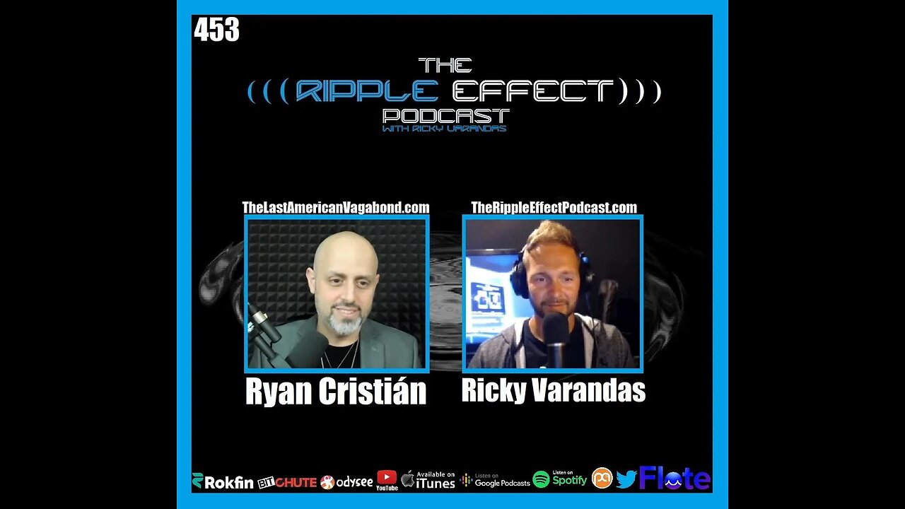 The Ripple Effect Podcast #453 (Ryan Cristián | Questioning Everything & Everyone)