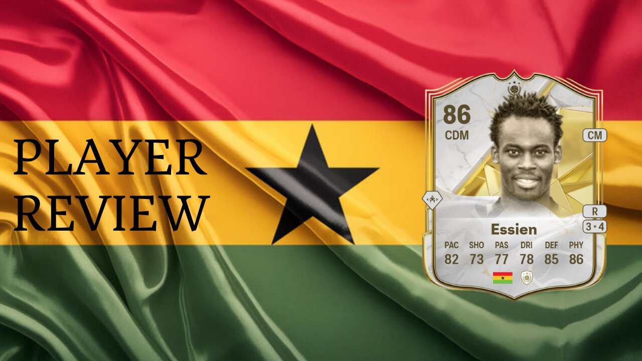 86 BASE ICON ESSIEN PLAYER REVIEW - EA FC25 ULTIMATE TEAM