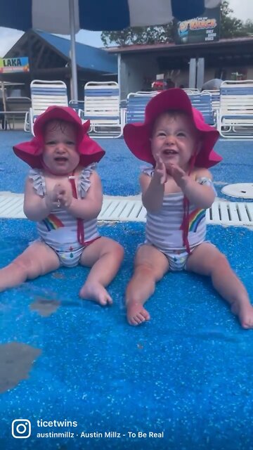 Tice Twins take the water park