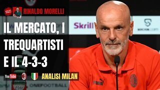 PIOLI e il mercato: velata delusione? MILAN, le soluzioni a centrocampo e non solo: 433 possibile?