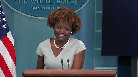 Karine Jean-Pierre Says She Has To Check With People Before She Can Comment On Washington Commanders