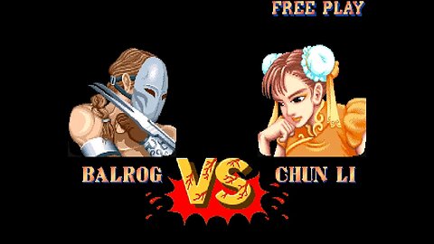 Street Fighter 2 WW Boss edition Claw play