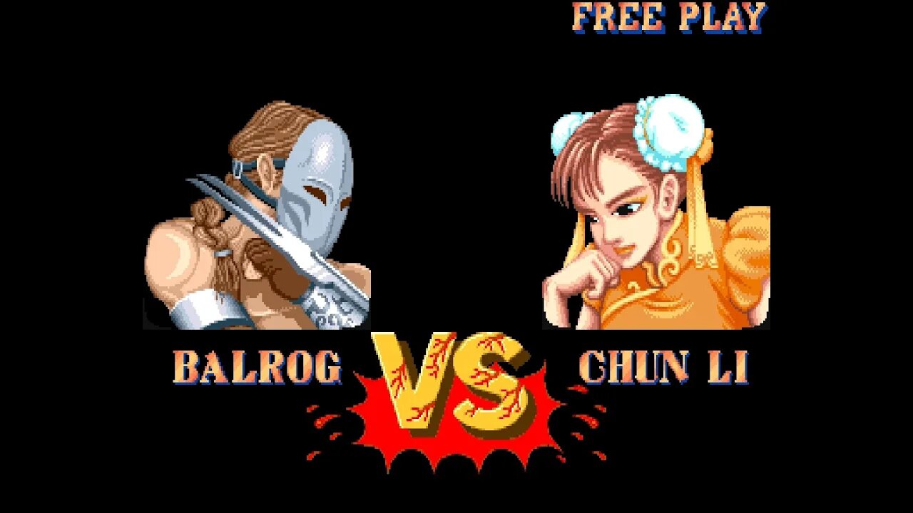 Street Fighter 2 WW Boss edition Claw play