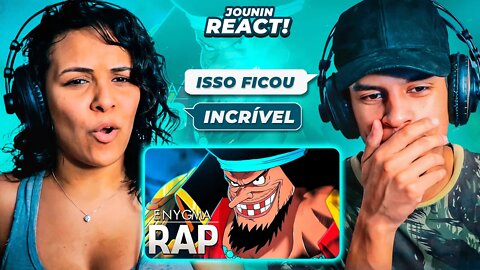 Rap do Barba Negra (One Piece) | A Própria Escuridão | Enygma 81 | [ React Rap Nerd ] 🔥