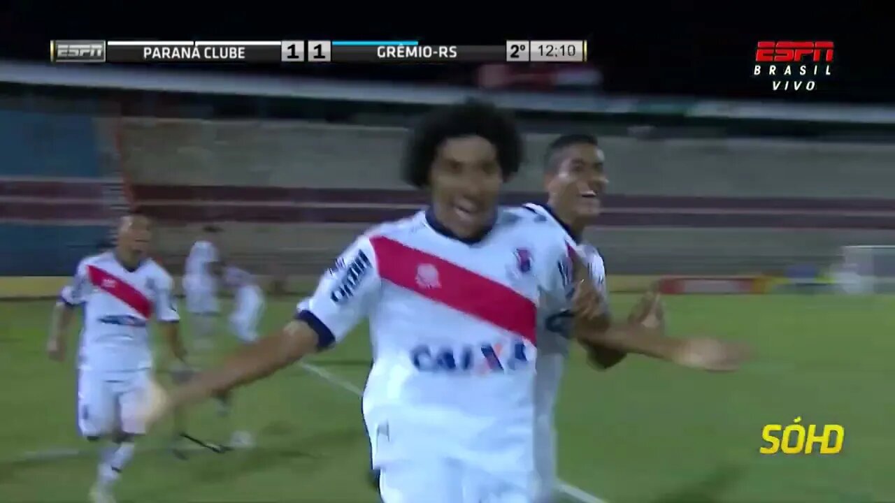 Os Gols do Jogo | Paraná Clube 1 x 1 Grêmio | Copa São Paulo Futebol Jr | 13-01-2015