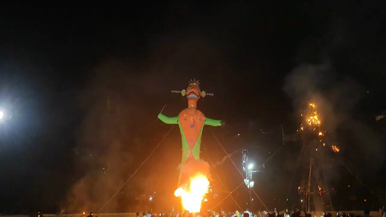 Ravan House Dussehra || Ramleela Dussehra Ground 🥳