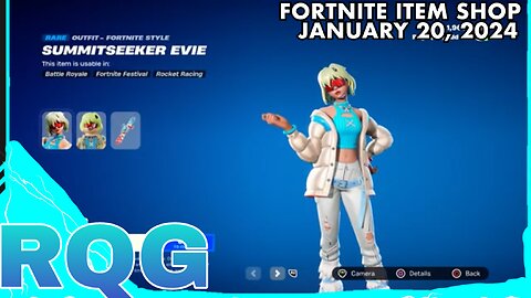 "NEW" SUMMUTSEEKER EVIE IS FINALLY HERE! FORTNITE ITEM SHOP (January 20, 2024)