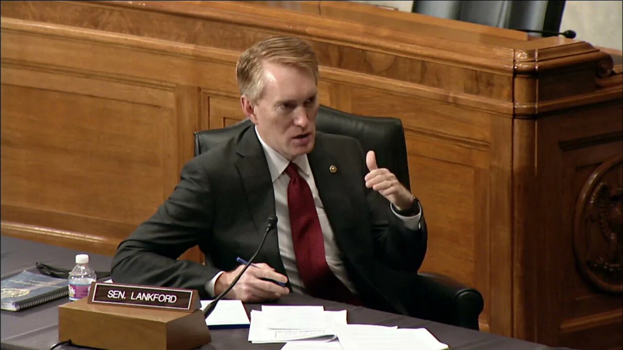 Senator Lankford Participates in Hearing on Improving Federal Cybersecurity