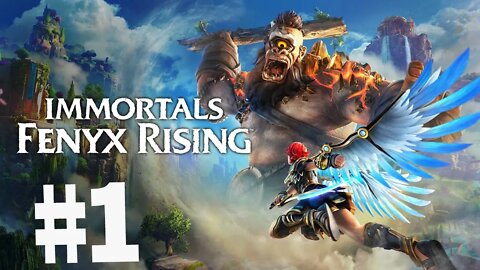 IMMORTALS FENYX RISING - O Início de Gameplay no PC