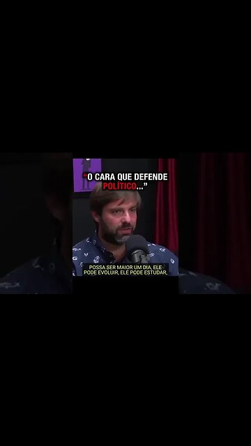 QUEM DEFENDE POLÍTICO com Fábio Rabin | Planeta Podcast #shorts