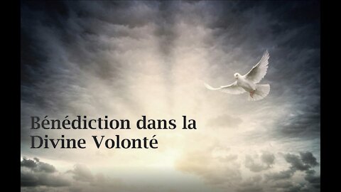 Bénediction dans la Divine Volonté