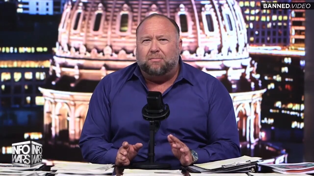 ALEX JONES (Full Show) Monday - 10/10/22