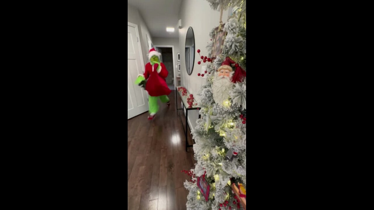 Santa vs the Grinch!
