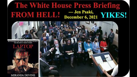 Jen Psaki asked about LAPTOP FROM HELL at Press Briefing! 11/06/2021