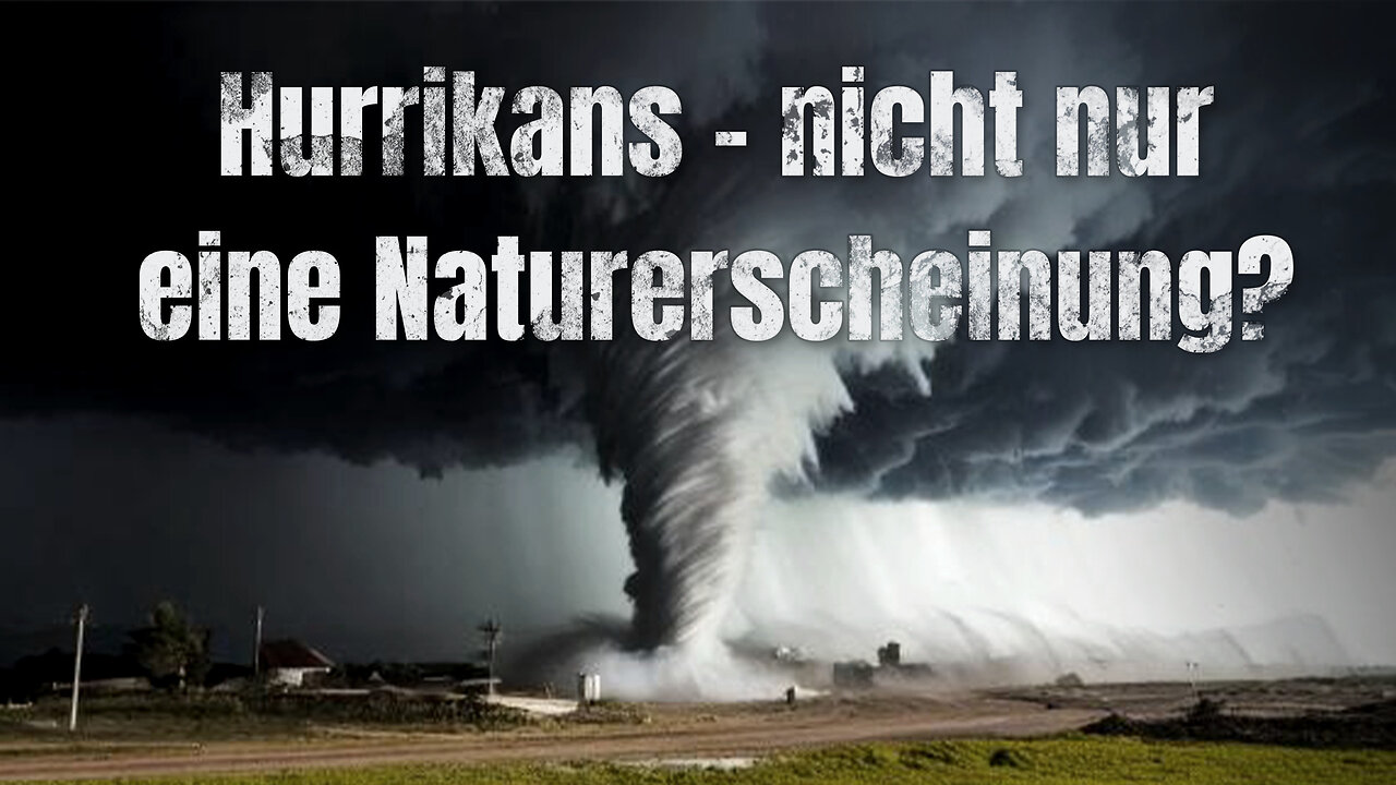 Hurrikans – nicht nur eine Naturerscheinung?