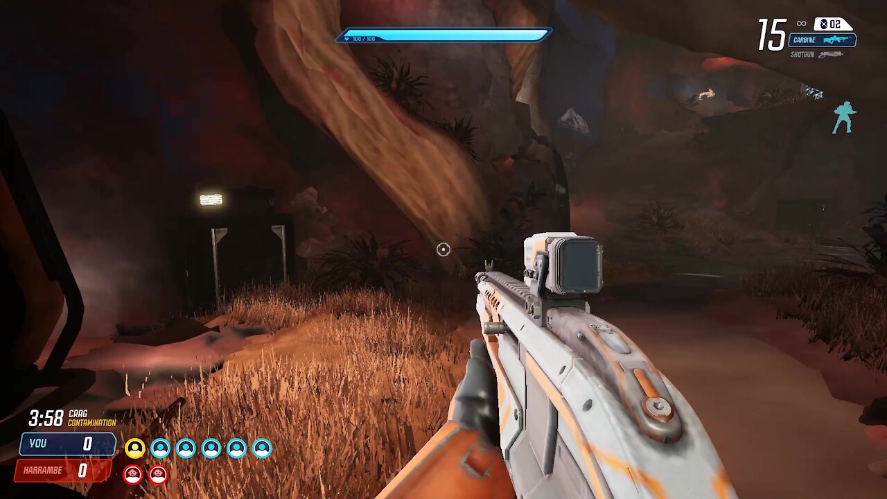 Splitgate Contamination Gameplay (PC Version)