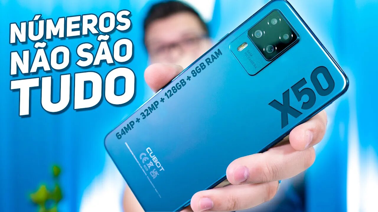 UM SMARTPHONE PARA NÃO CHAMAR DE SEU - CUBOT X50