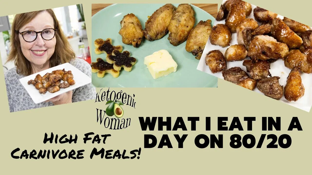 What I Eat in a Day on High Fat Carnivore 80/20 | How to Cook Beef Fat Trimmings