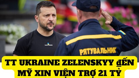 Tin 15/9/2023 TT Ukraine Zelenskyy ₫ến Mỹ Xin Viện Trợ