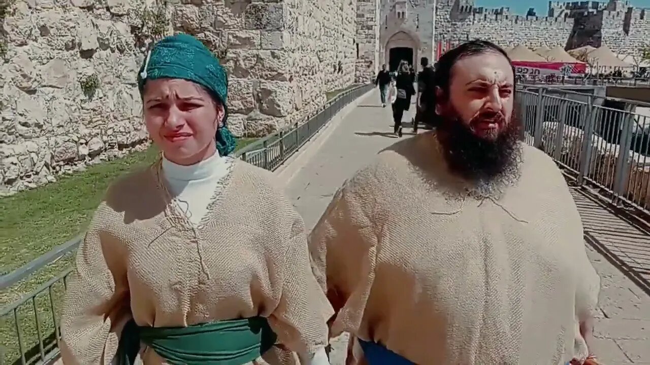 2 PROPHETS WITNESSING AT THE JAFFA GATE