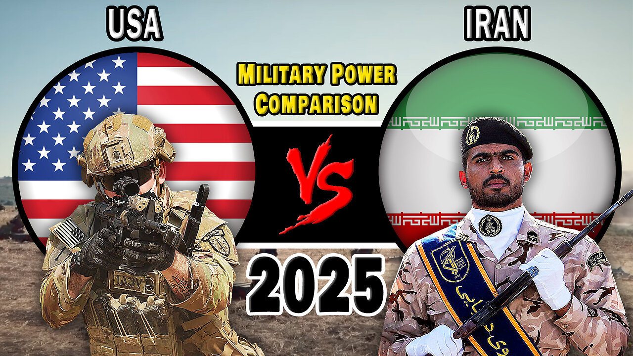 USA vs Iran Military Power Comparison 2025 | Iran vs USA Military Power 2025