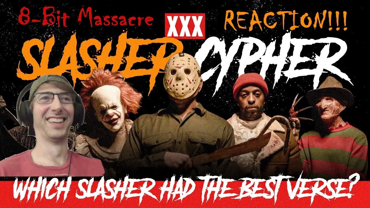 XXX SLASHER CYPHER - "JASON, CANDYMAN, PENNYWISE, GHOSTFACE, AND FREDDY" REACTION!!! [THE MERKINS] 🔪