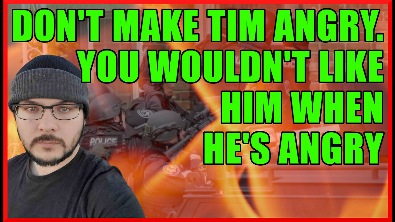 How Tim Pool Getting Swatted Twice Is More Evidence That The Left Is In Its Death Throes