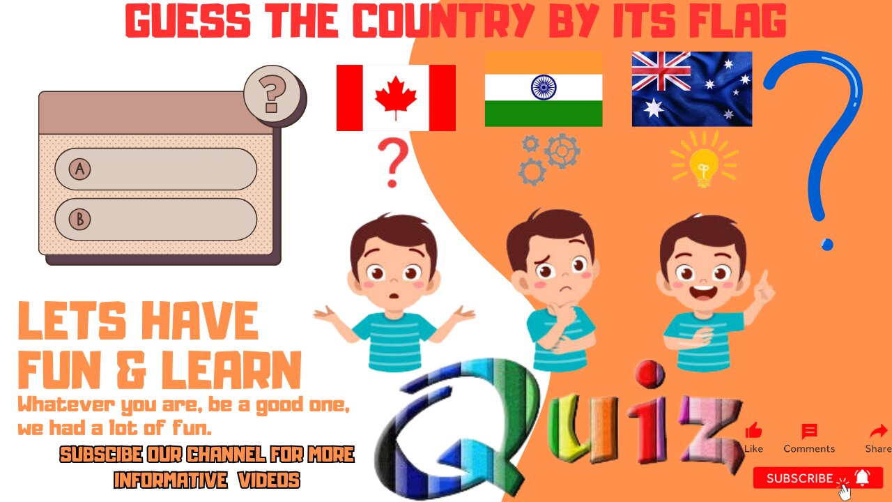 Flags of the World Quiz Challenge || Guess The Flags In The World | ULTIMATE FLAG QUIZ #quiztime