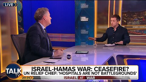 Piers Morgan gets wrecked on his own show