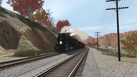 Trainz 2019: C&O 614 Running through the Alleghenies