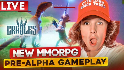 CRADLES MMORPG PRE ALPHA GAMEPLAY - LEVEL 50?!