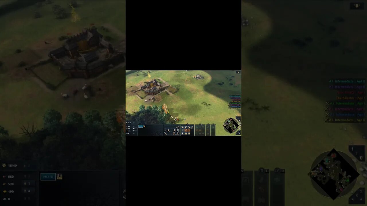 Age Of Empires 4 Enemy AI Mutton Delivery #aoe4 #aoe #ageofempires #ageofempires4 #gaming