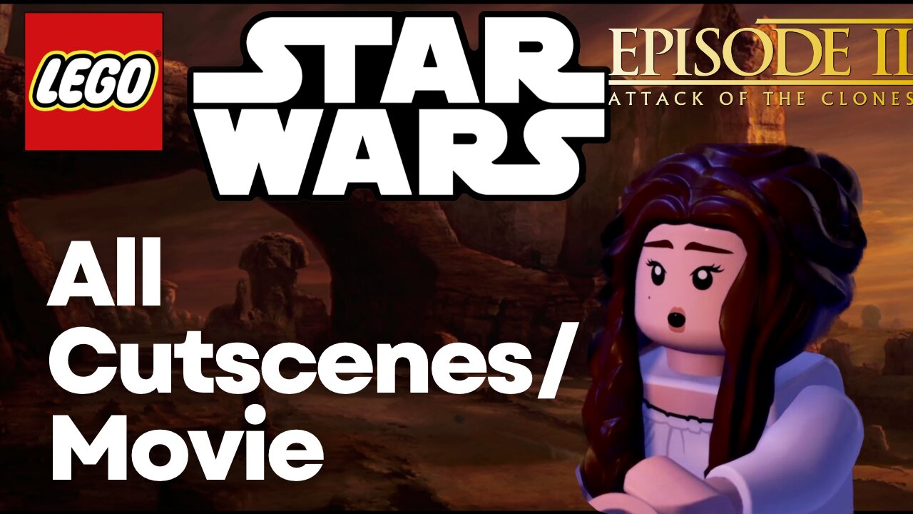 Lego Star Wars Skywalker Saga Episode II All Cutscenes/Movie