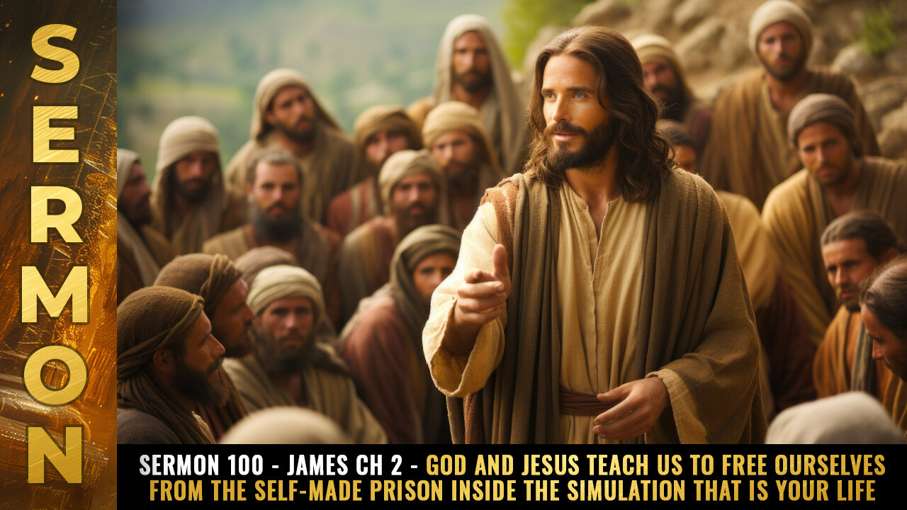 Sermon #100 - James Ch 2 - God and Jesus teach us to free ourselves...