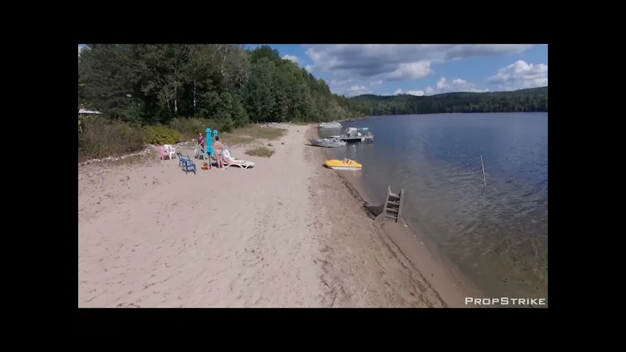 Waterfront property tour