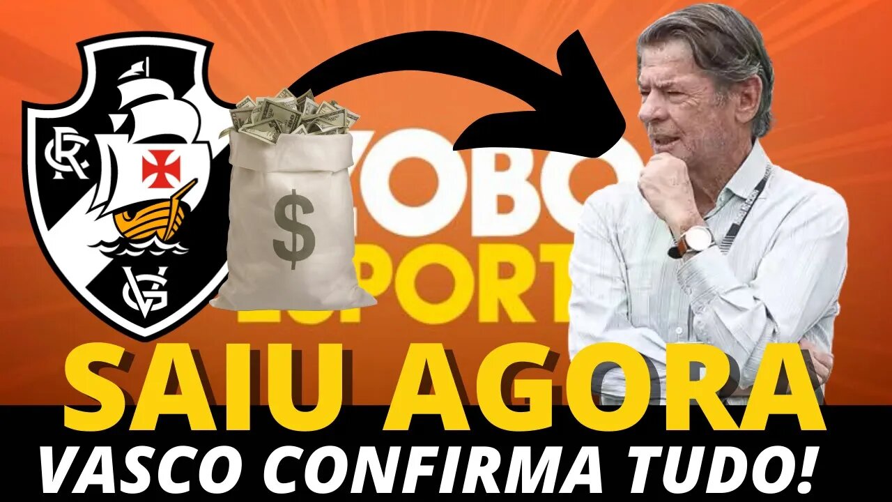 🚨💥EXPLODIU AGORA🚨💥ABSURDO INACREDITÁVEL VASCO CONFIRMOU NOTICIAS DO VASCO AGORA