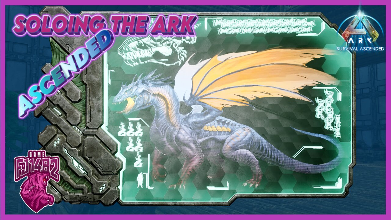 Taking On The Dragon Boss Gamma/Beta/Alpha Soloing ARK Ascended Ep 107