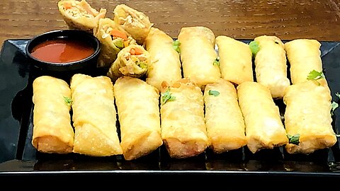 Chicken Spring Rolls Recipe