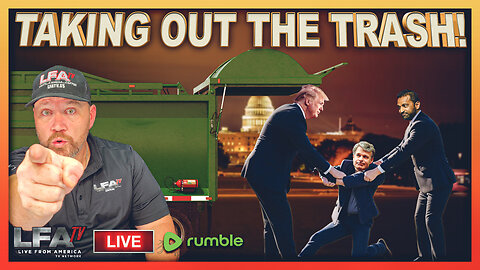 TAKING OUT THE TRASH! | LIVE FROM AMERICA 12.12.24 11am EST