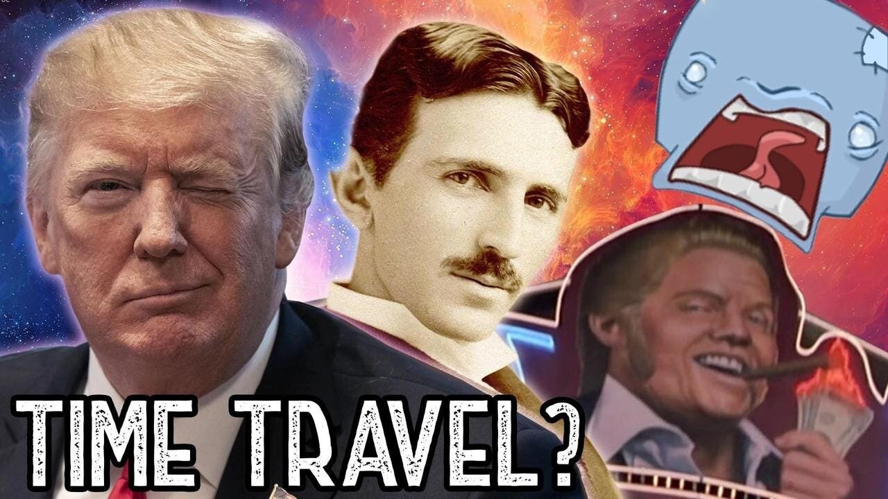 WATCH: Conspiracy Corner - Time Traveling, Trump, & Tesla Connection