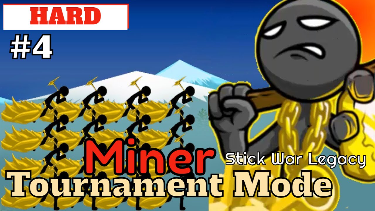 Tournament Mode | Levels Hard | 4th Round | Miner VS Cyrus