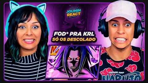 Ninja Descolado 2 💧(Naruto) | Style Trap | MHRAP | [React em Casal] 🔥