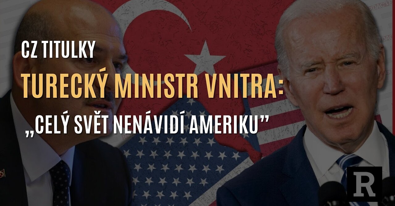 Turecko říká -„Celý svět nenávidí Ameriku & Evropa je jen loutkou USA” (CZ TITULKY)