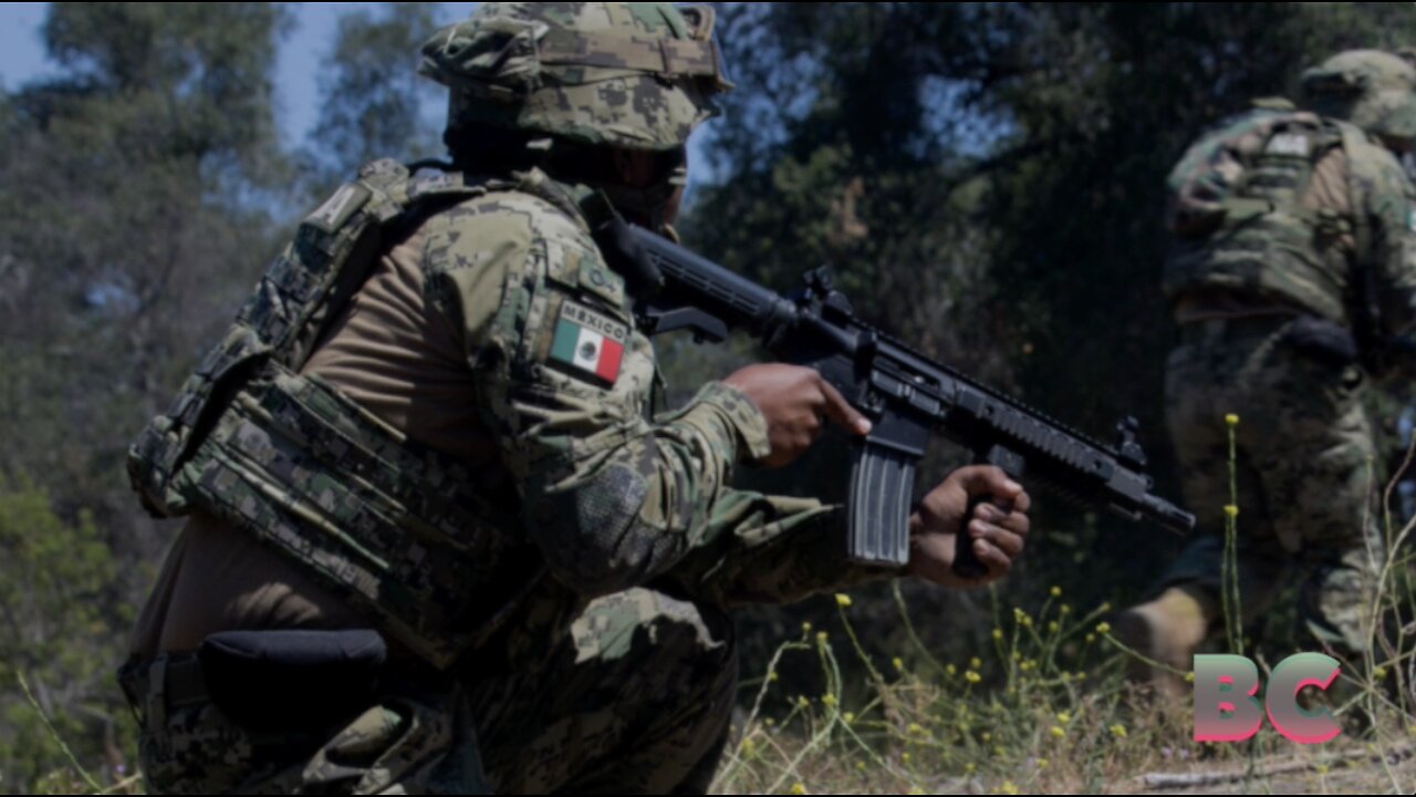 Mexico says US army weapons being smuggled across border