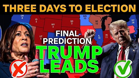 TRUMP BREAKS RECORD Final Election Prediction – Trump vs Harris