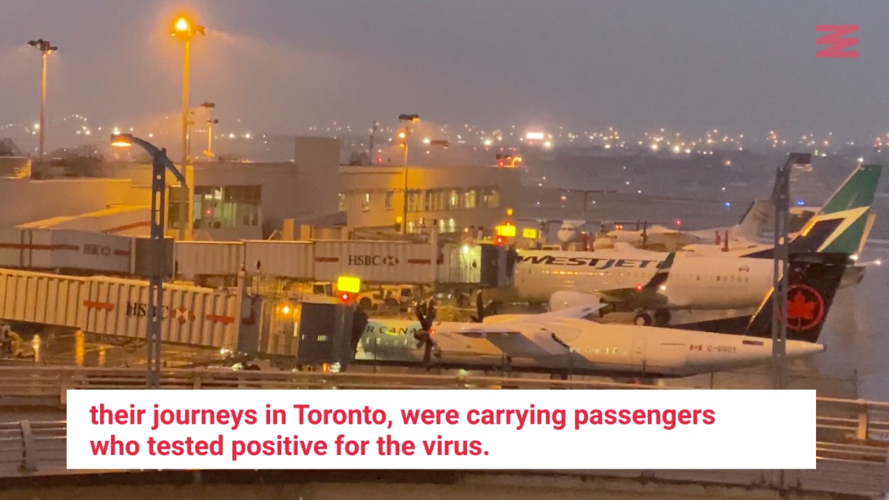 A Flight From Portugal To Toronto Reportedly Held 2 Passengers With COVID-19 Symptoms