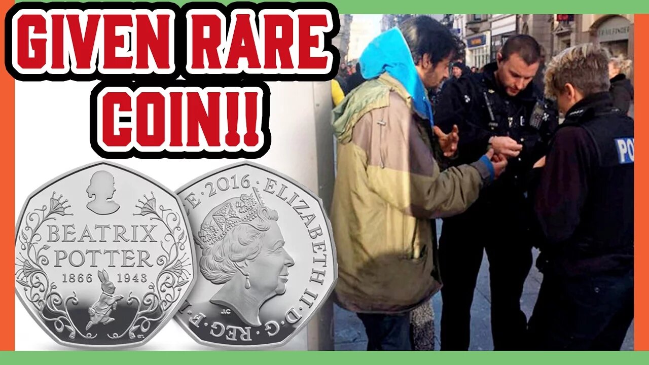 HOMELESS MAN GIVEN RARE COIN!!