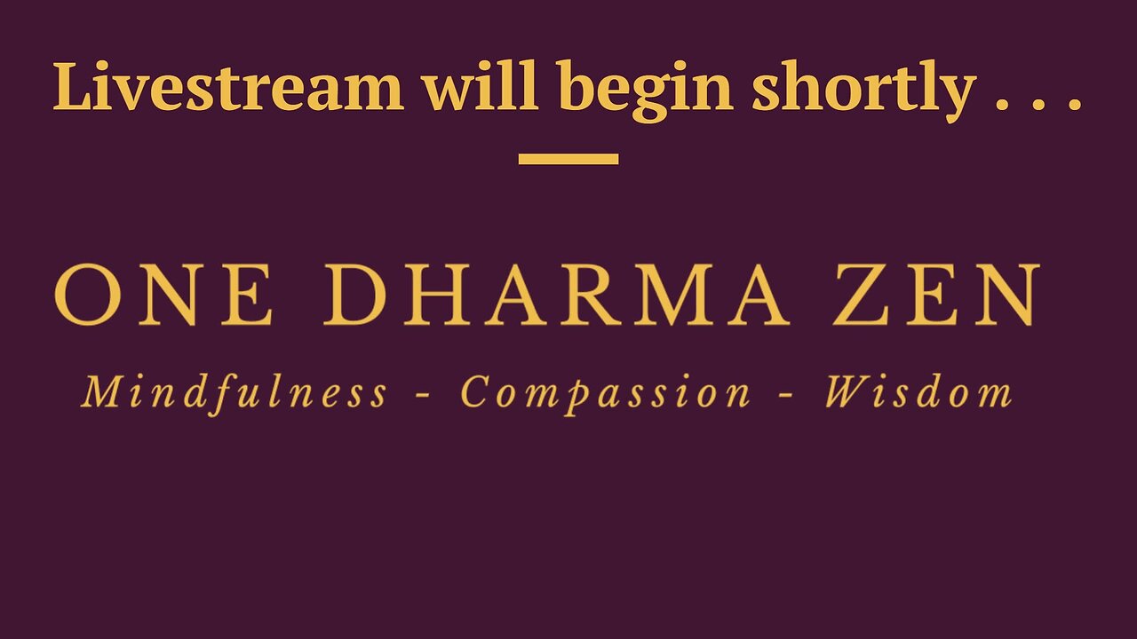 One Dharma Zen practice