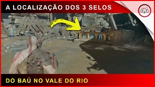 God of war, A localização dos 3 selos do baú no Vale de Rio | Super dica